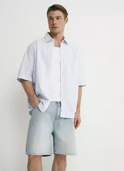 Джинсовые шорты, Голубой