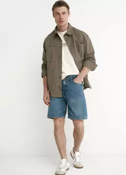 Джинсовые шорты, Голубой