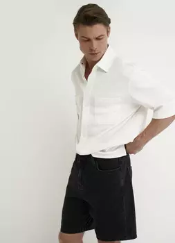 Джинсовые шорты, Серый