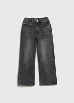 Джинсы для девочек, Серый