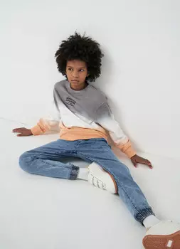 Джинсы-джоггеры для мальчиков, Голубой