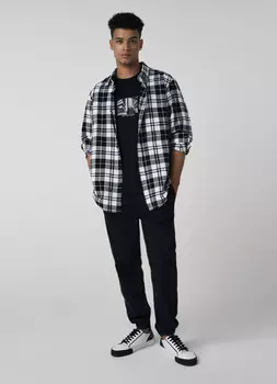 Джинсы-джоггеры, Серый