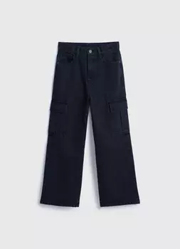 Джинсы карго для мальчиков, Серый