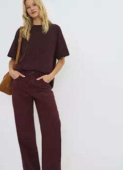 Джинсы со средней посадкой, Фиолетовый