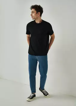 Джинсы Tapered, Синий