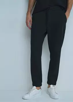 Джоггеры из плотного Френч Терри, Черный