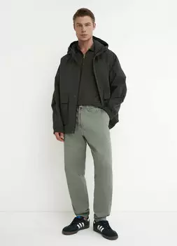 Джоггеры из тонкого твила, Зеленый