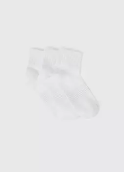 Фитнес-носки, 3 пары, Белый