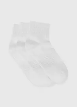 Фитнес-носки, 3 пары, Белый