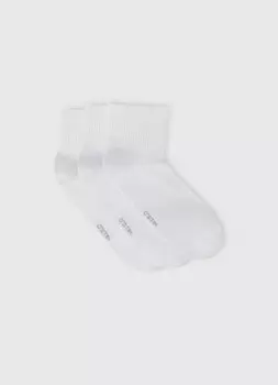 Фитнес-носки с поддержкой стопы, 3 пары, Белый