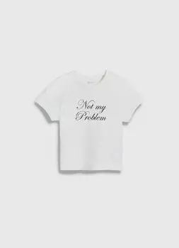 Футболка для девочек, Белый