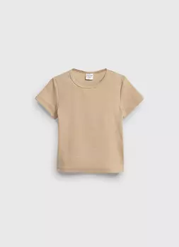 Футболка для девочек, Бежевый