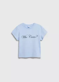 Футболка для девочек, Голубой