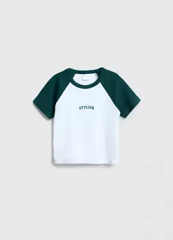 Футболка для девочек, Зеленый