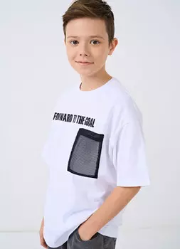 Футболка для мальчиков, Белый