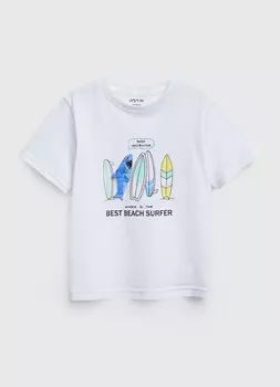 Футболка для мальчиков, Белый