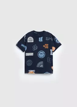 Футболка для мальчиков, Синий