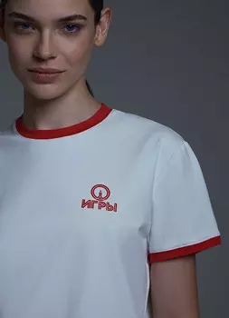 Футболка ИГРЫ O'STIN x Кинопоиск, Белый