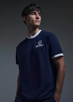 Футболка ИГРЫ O'STIN x Кинопоиск, Синий