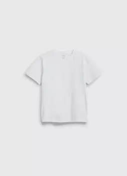 Футболка из хлопка для мальчиков, Белый