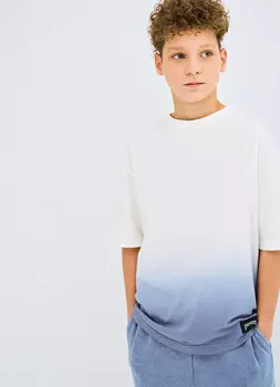 Футболка из хлопка для мальчиков, Синий