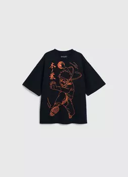 Футболка Naruto для мальчиков, Черный