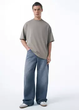 Футболка оверсайз, Бежевый