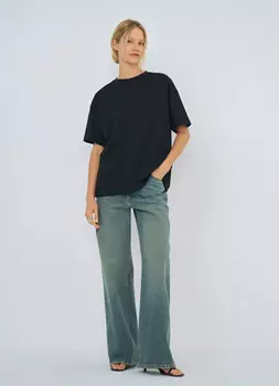 Футболка оверсайз, Черный