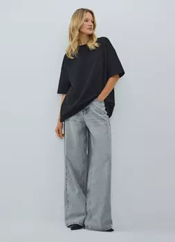 Футболка оверсайз, Черный