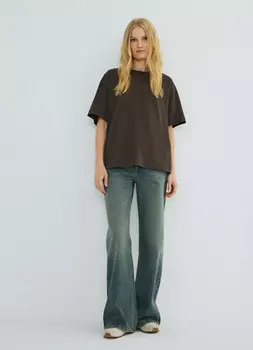 Футболка оверсайз, Коричневый