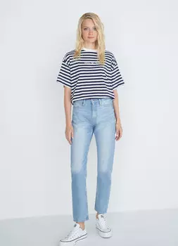 Футболка оверсайз, Синий