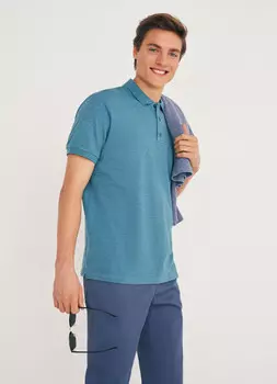 Футболка-поло, Голубой
