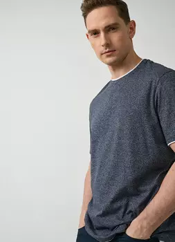 Футболка с обманкой, Синий