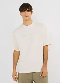 Футболка с принтом, Белый