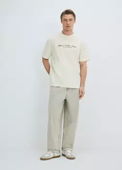 Футболка с вышивкой, Белый