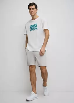 Хлопковые шорты, Бежевый