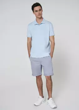 Хлопковые шорты, Голубой