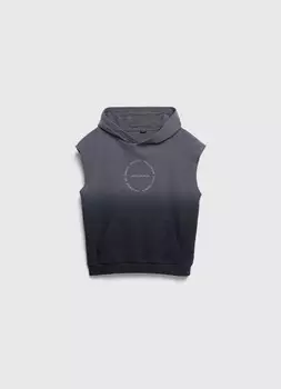 Худи без рукавов для мальчиков, Серый