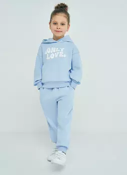 Худи для девочек, Голубой