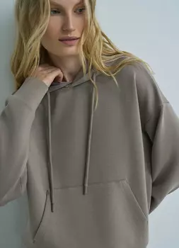 Худи из неопрена, Бежевый