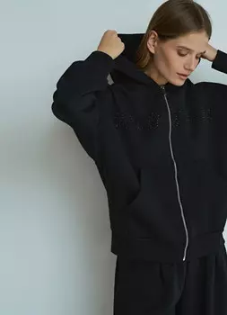 Худи на молнии, Черный