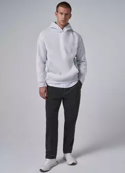 Худи с принтом, Белый