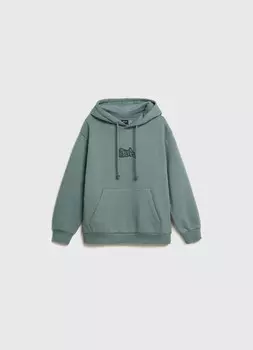 Худи с принтом для мальчиков, Голубой