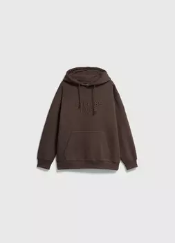 Худи с принтом для мальчиков, Коричневый