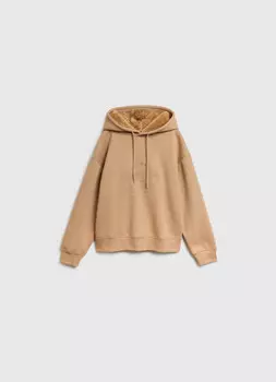 Худи с вышивкой для девочек, Бежевый