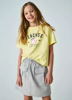 Юбка для девочек, Белый