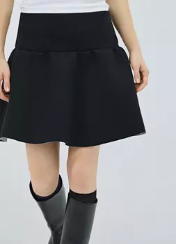 Юбка мини, Черный