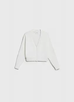 Кардиган для девочек, Белый