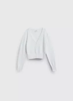 Кардиган для девочек, Белый