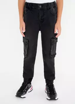 Карго-джоггеры для мальчиков, Серый